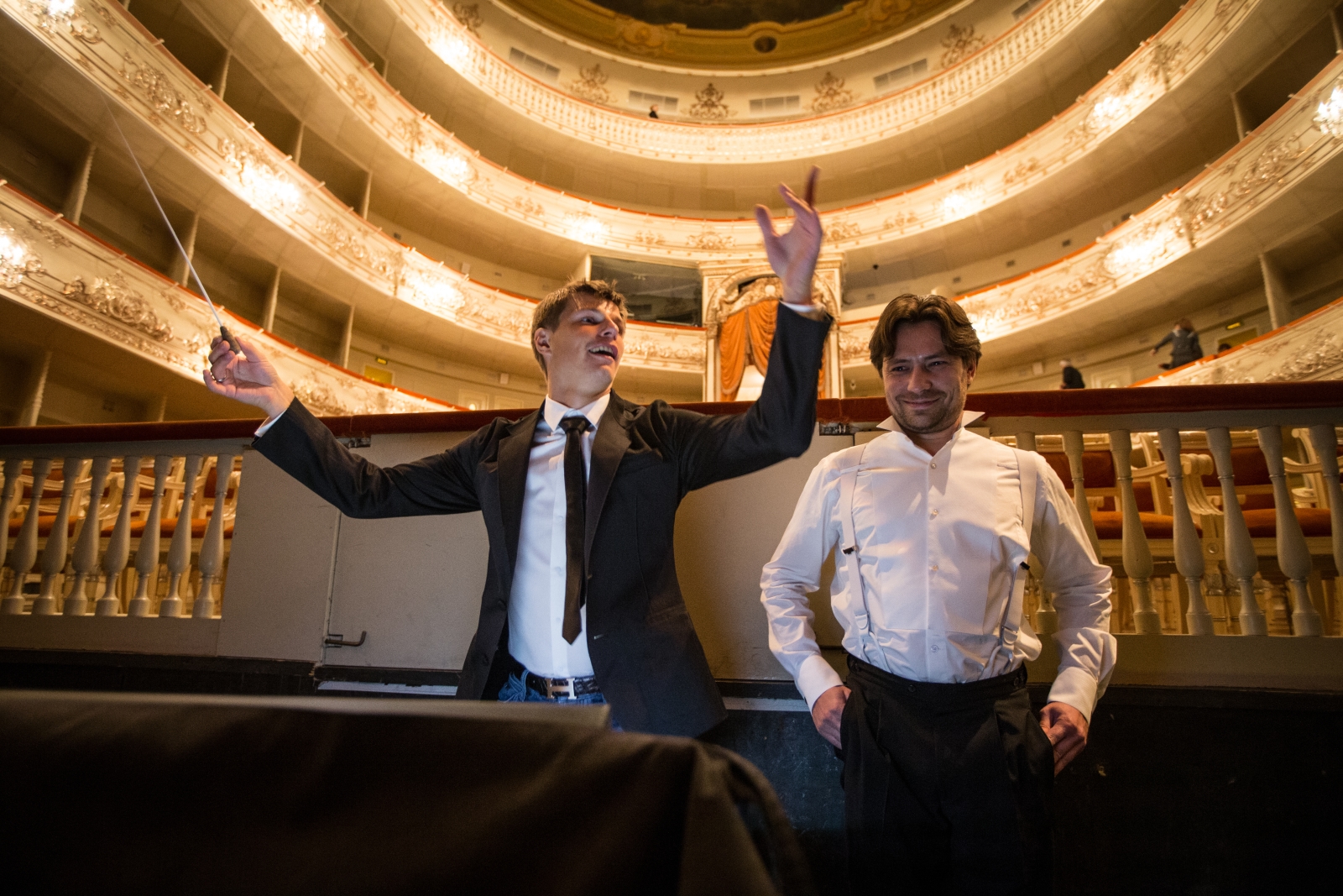 Футболисты «Зенита» на премьере оперы «Евгений Онегин»