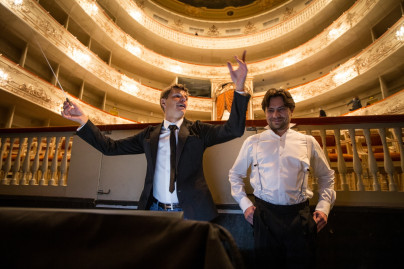 Футболисты «Зенита» на премьере оперы «Евгений Онегин»