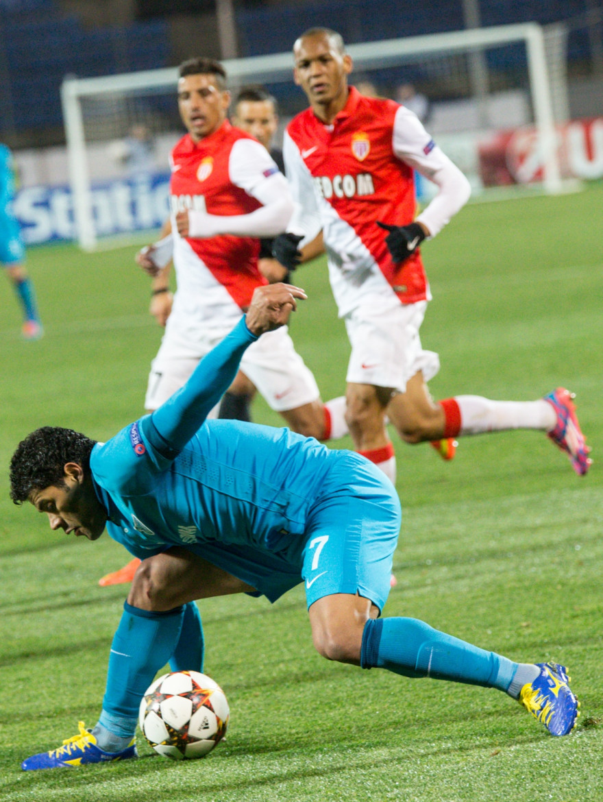 Лига чемпионов УЕФА, 2014/15, «Зенит» — «Монако»