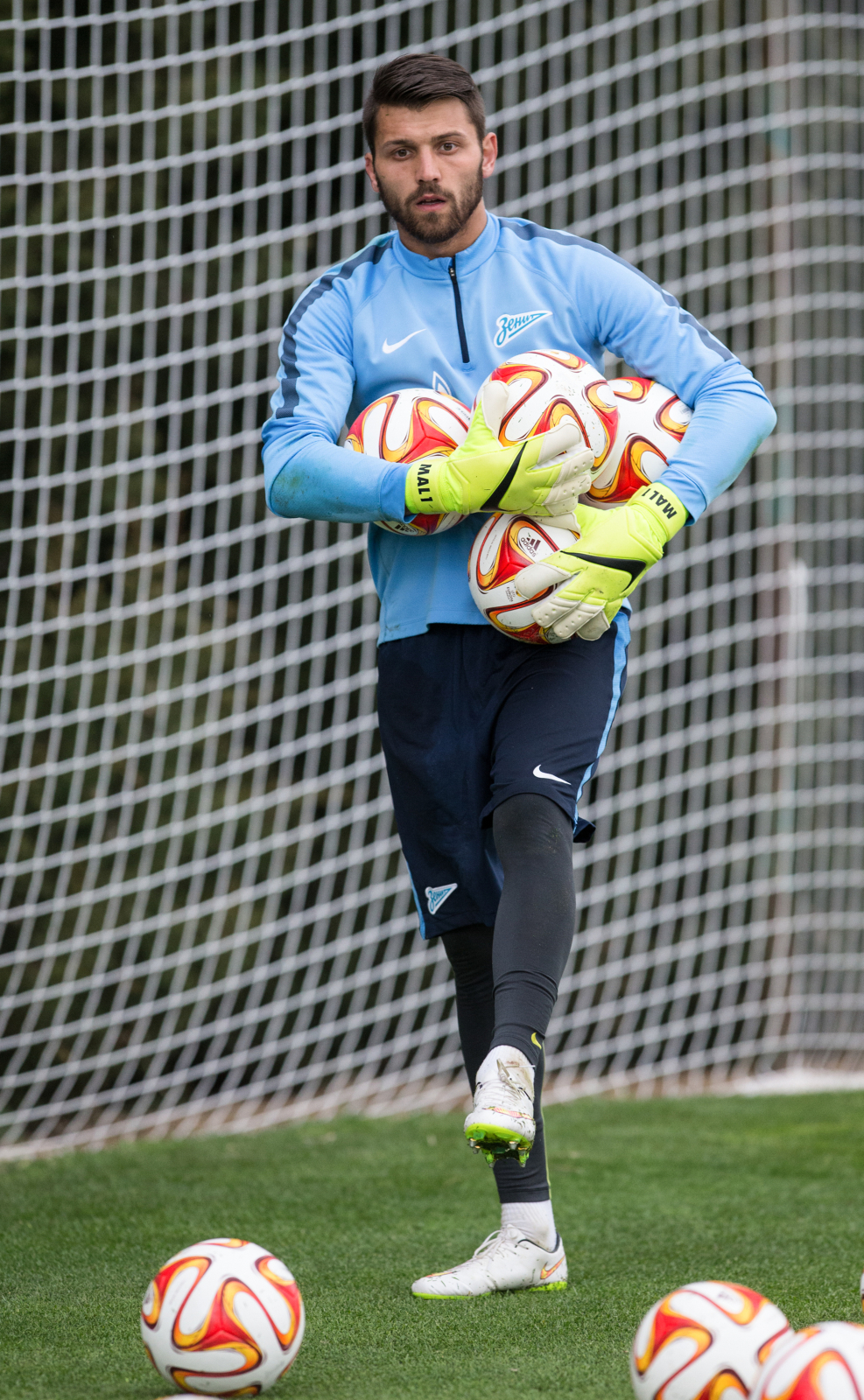 Сборы в Испании: 8 февраля, вечерняя тренировка