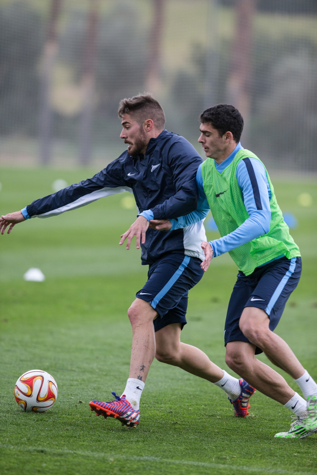 Сборы в Испании: 8 февраля, вечерняя тренировка