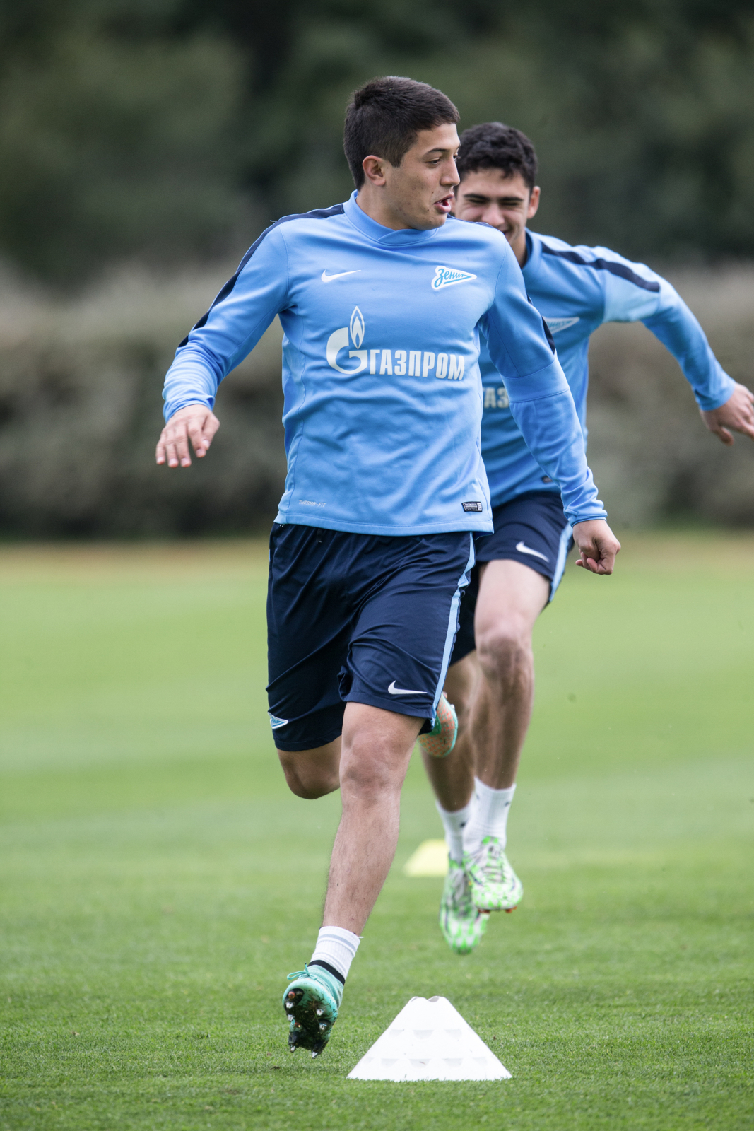 Сборы в Испании: 8 февраля, вечерняя тренировка