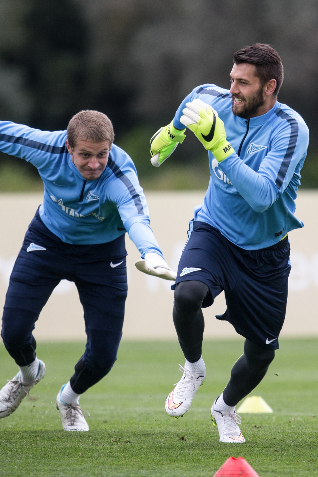 Сборы в Испании: 8 февраля, вечерняя тренировка