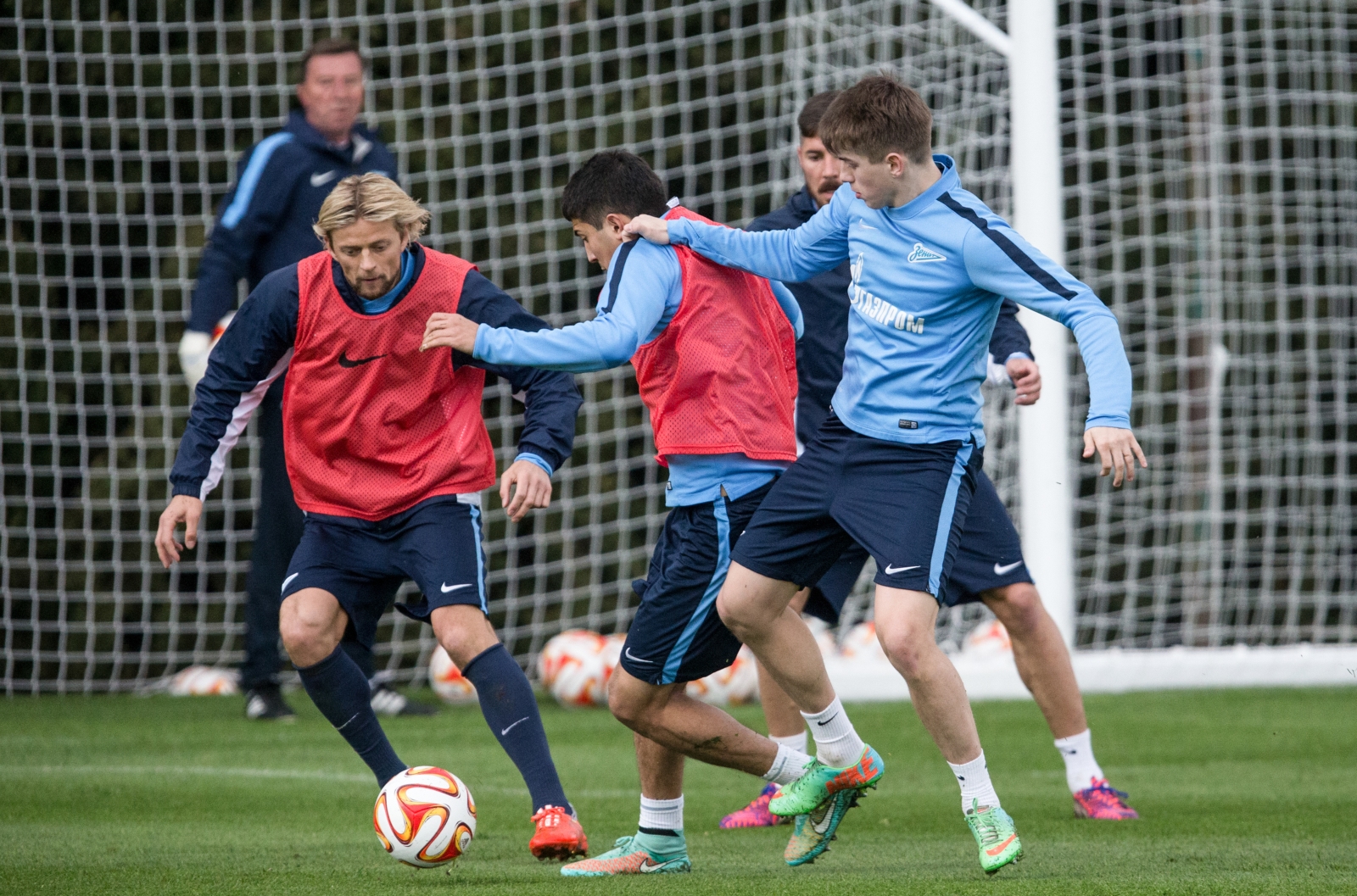 Сборы в Испании: 8 февраля, вечерняя тренировка