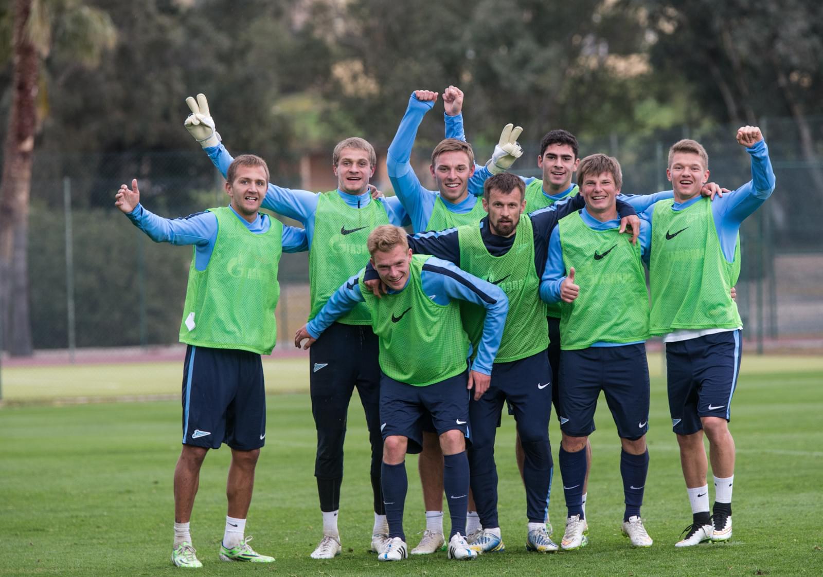 Сборы в Испании: 8 февраля, вечерняя тренировка