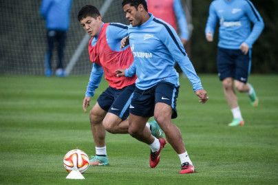 Сборы в Испании: 8 февраля, вечерняя тренировка