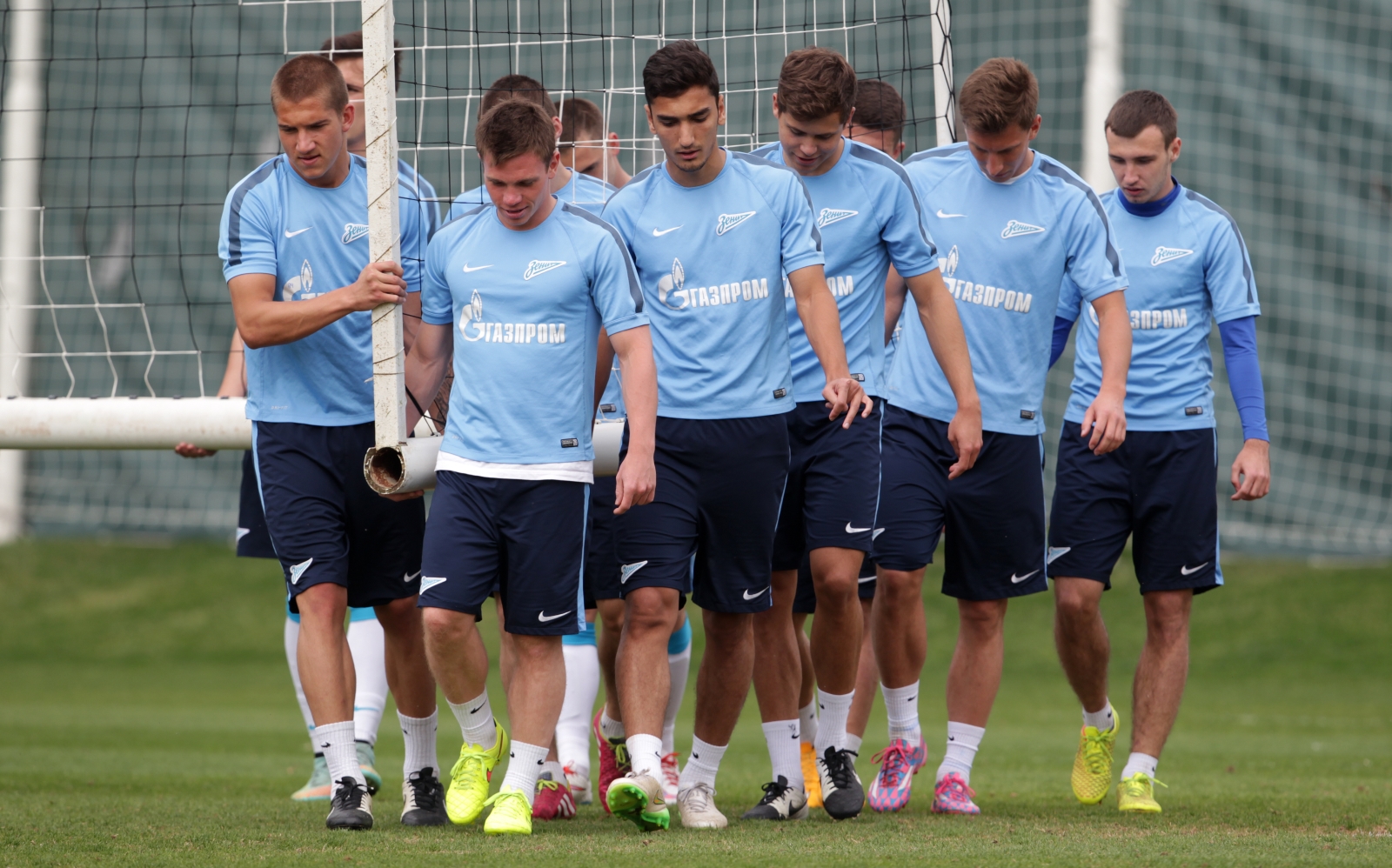 Тренировка «Зенита»-2 в Белеке 9 марта 2015 года