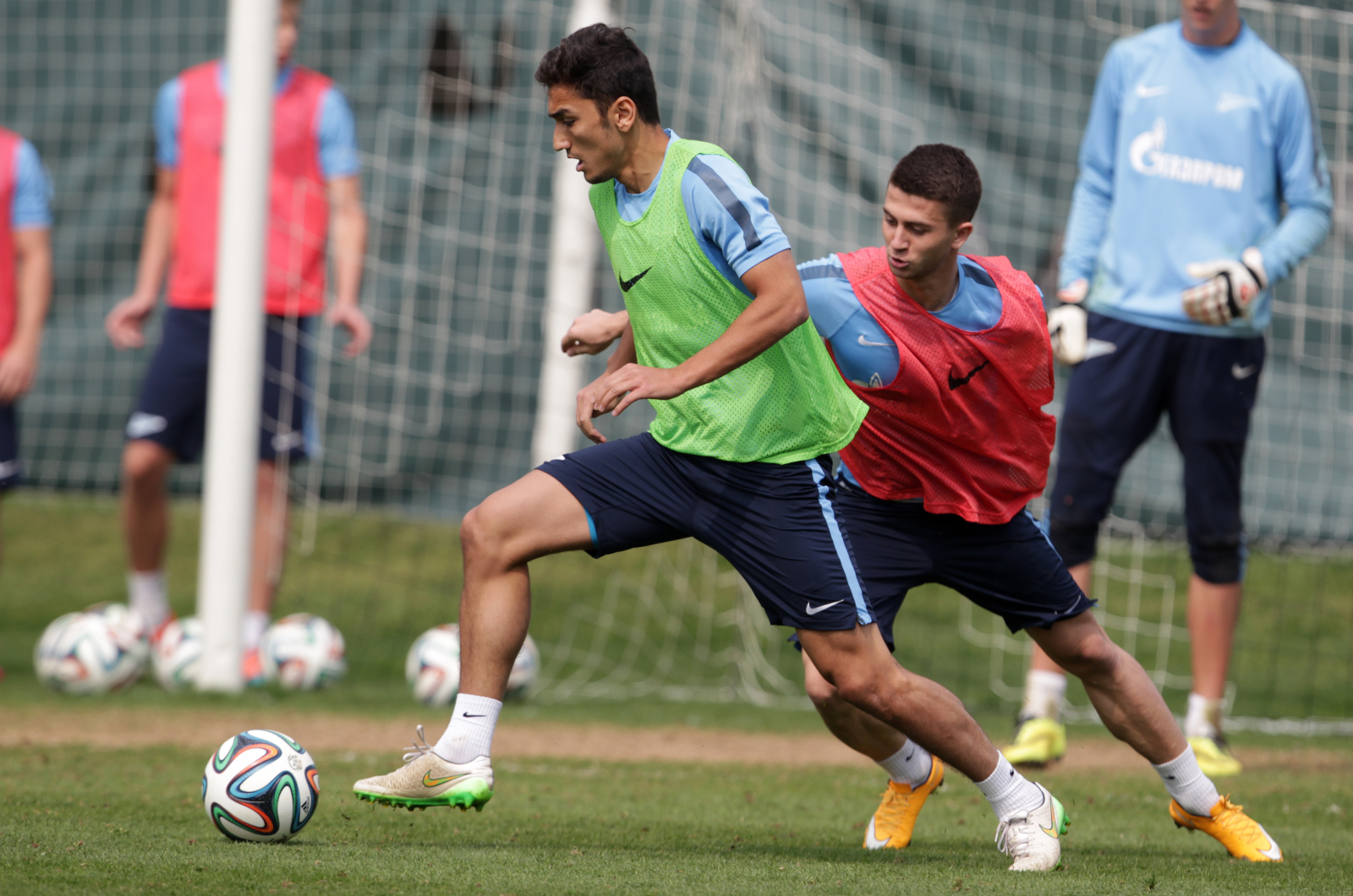 Тренировка «Зенита»-2 в Белеке 9 марта 2015 года