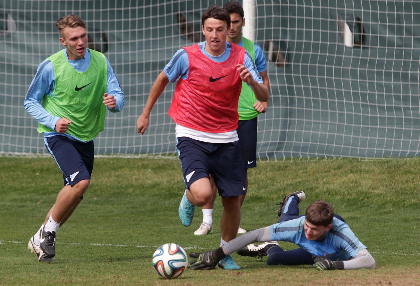 Тренировка «Зенита»-2 в Белеке 9 марта 2015 года