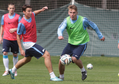 Тренировка «Зенита»-2 в Белеке 9 марта 2015 года