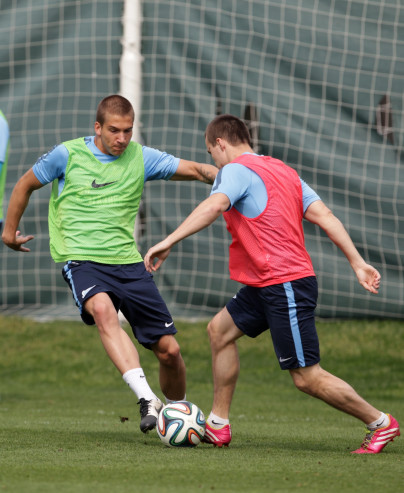 Тренировка «Зенита»-2 в Белеке 9 марта 2015 года