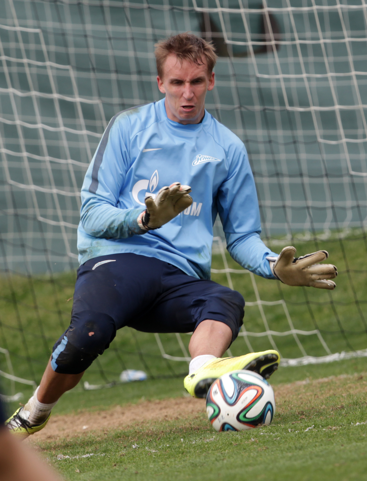 Тренировка «Зенита»-2 в Белеке 9 марта 2015 года