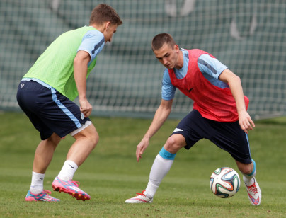 Тренировка «Зенита»-2 в Белеке 9 марта 2015 года