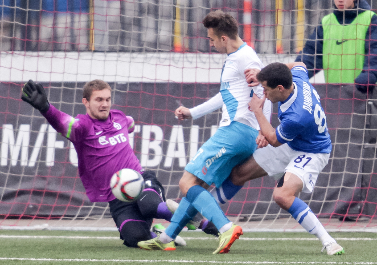 Первенство молодежных составов 2014/15, 20-й тур, «Динамо» — «Зенит»