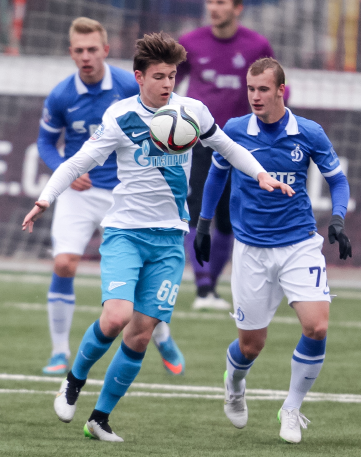 Первенство молодежных составов 2014/15, 20-й тур, «Динамо» — «Зенит»