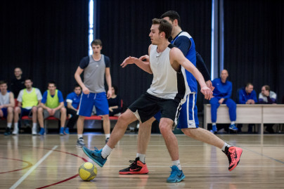 Тренировка основного состава БК «Зенит»