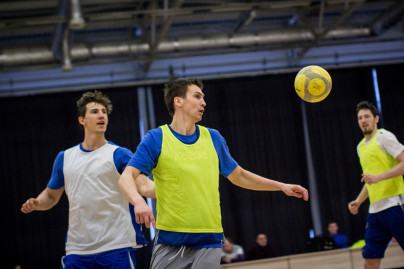 Тренировка основного состава БК «Зенит»