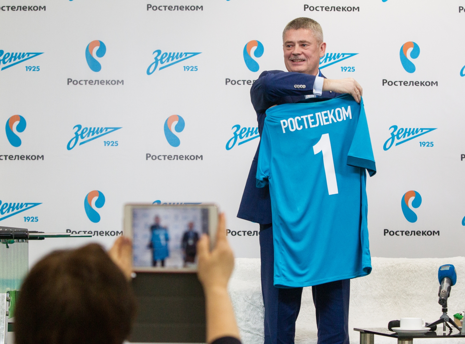 «Зенит» подписал партнерское соглашение с «Ростелеком»