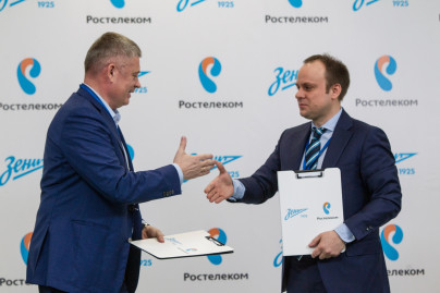 «Зенит» подписал партнерское соглашение с «Ростелеком»