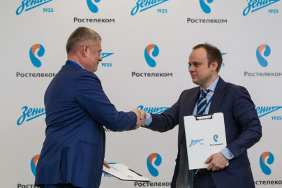 «Зенит» подписал партнерское соглашение с «Ростелеком»