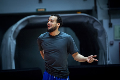 Тренировка основного состава БК «Зенит»