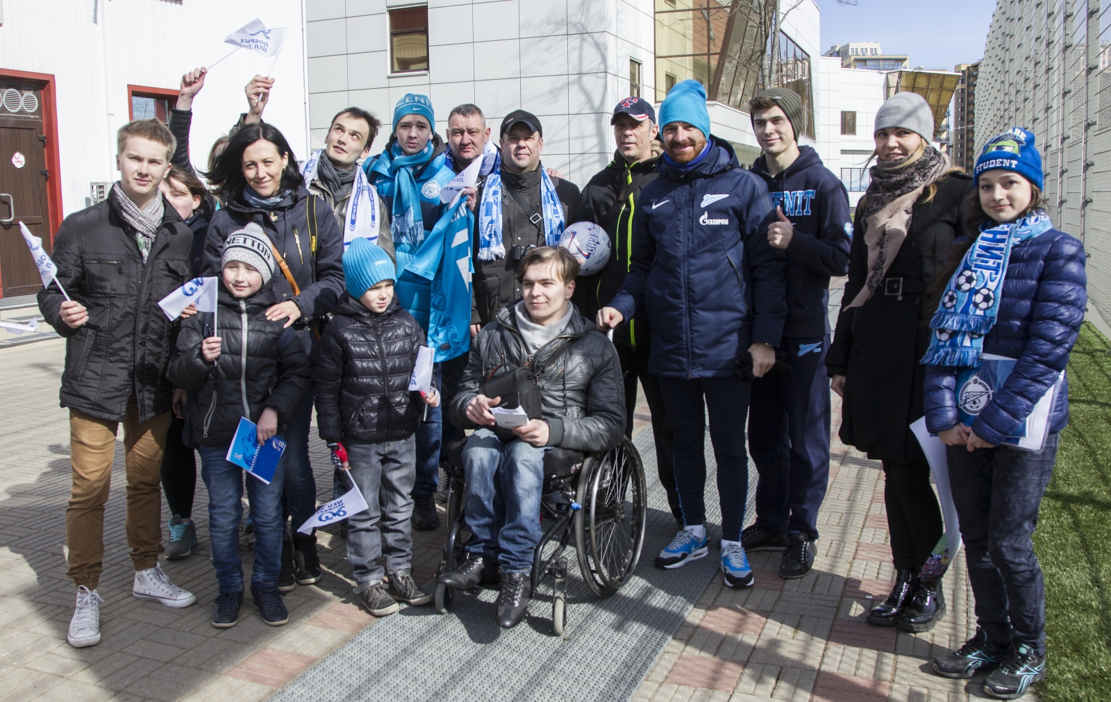 «90 добрых дел»: на базе побывали болельщики из Йошкар-Олы, Ульяновска и Бельгии