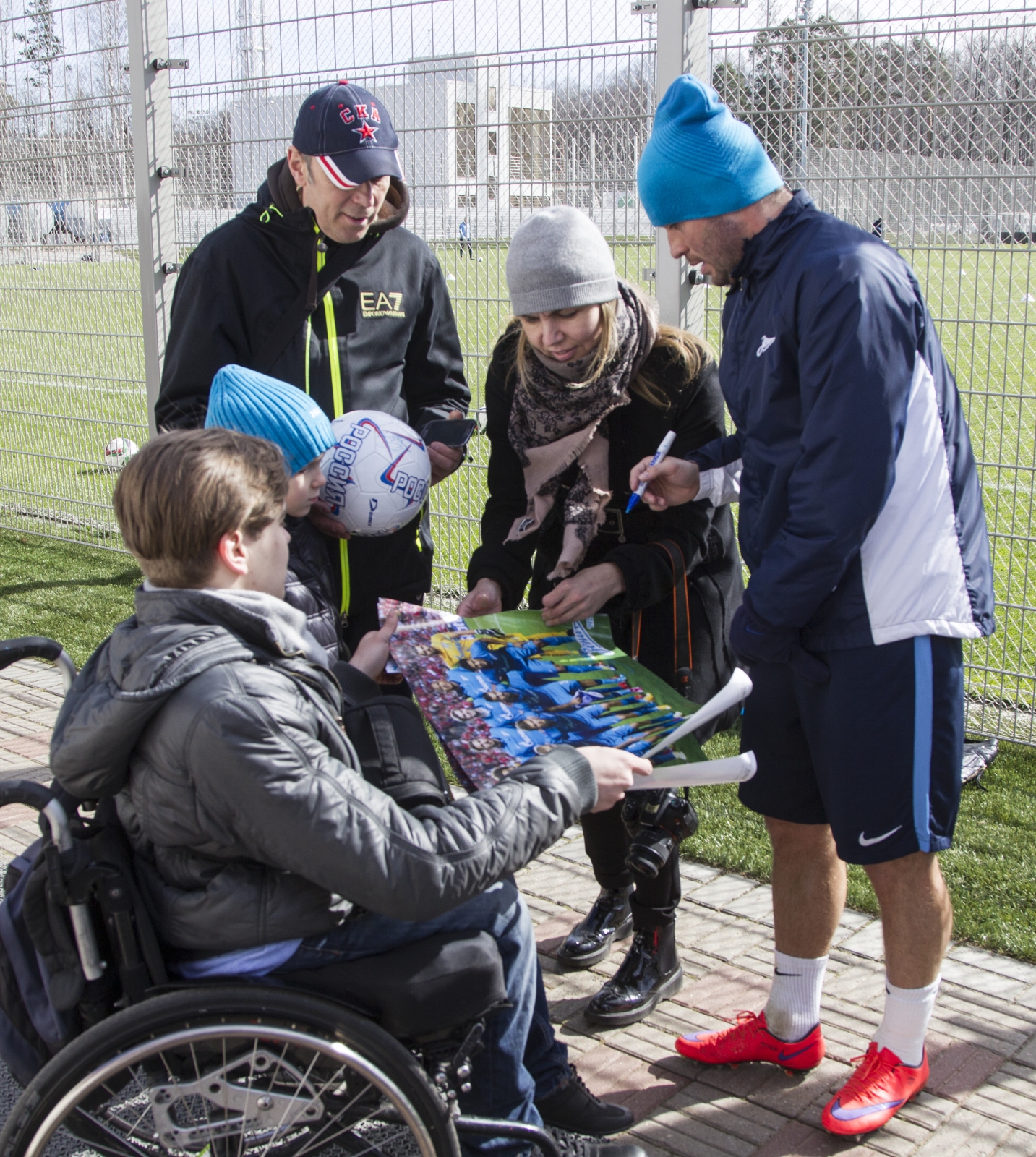 «90 добрых дел»: на базе побывали болельщики из Йошкар-Олы, Ульяновска и Бельгии