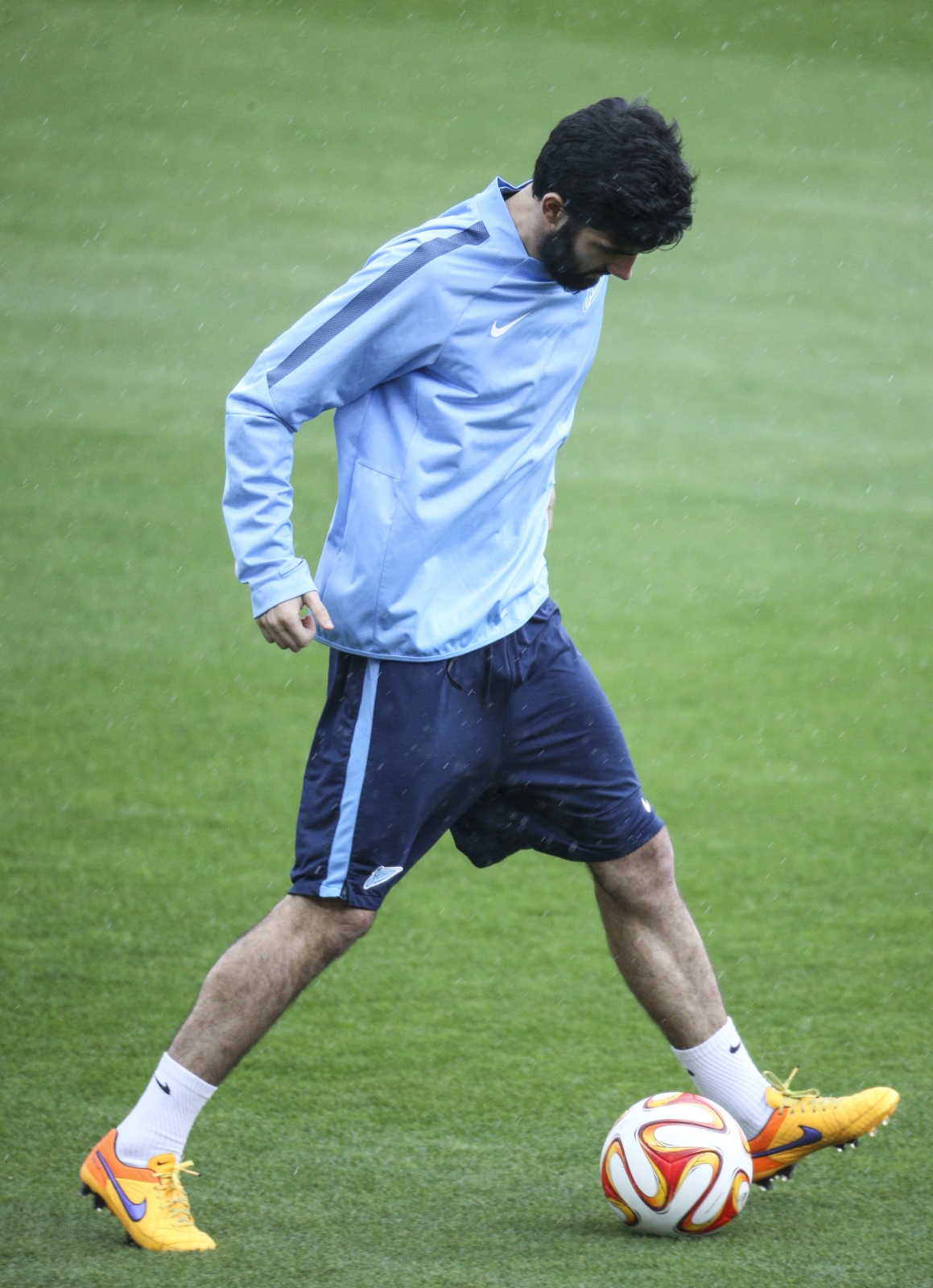 Тренировка «Зенита»  перед матчем  Лиги Европы УЕФА, 1/4 финала,  «Севилья» — «Зенит»