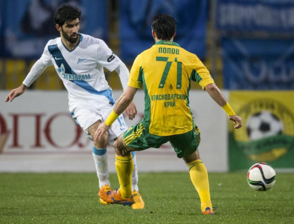 СОГАЗ-Чемпионат России 2014/2015, «Кубань» — «Зенит»