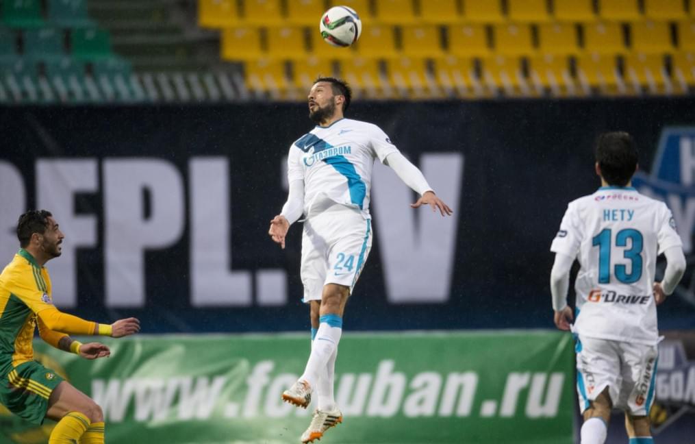 СОГАЗ-Чемпионат России 2014/2015, «Кубань» — «Зенит»