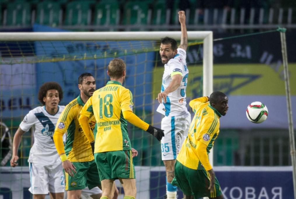 СОГАЗ-Чемпионат России 2014/2015, «Кубань» — «Зенит»