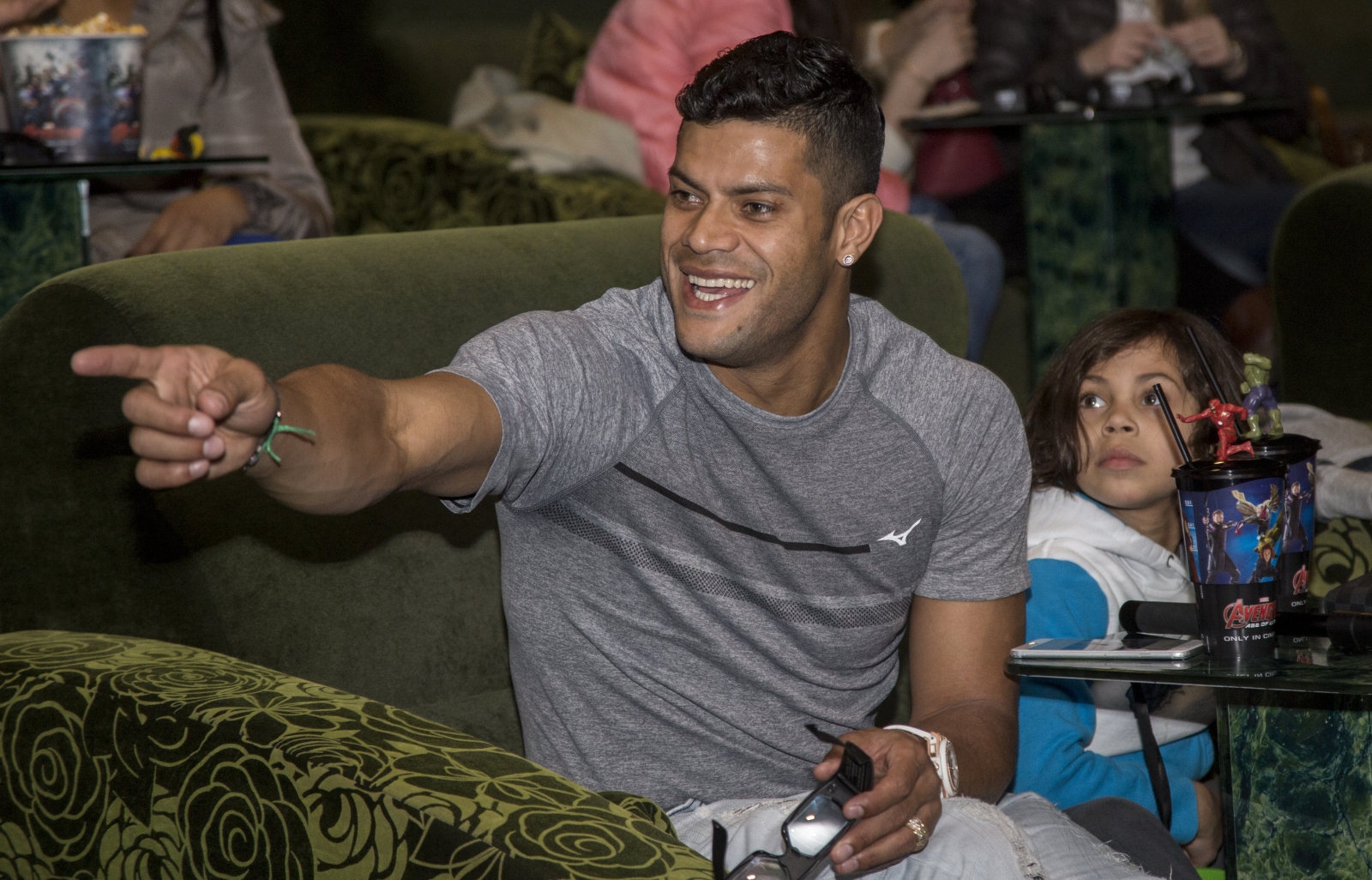 Халк на предпоказе фильма «Мстители»