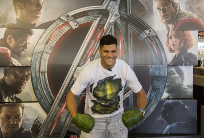 Халк на предпоказе фильма «Мстители»