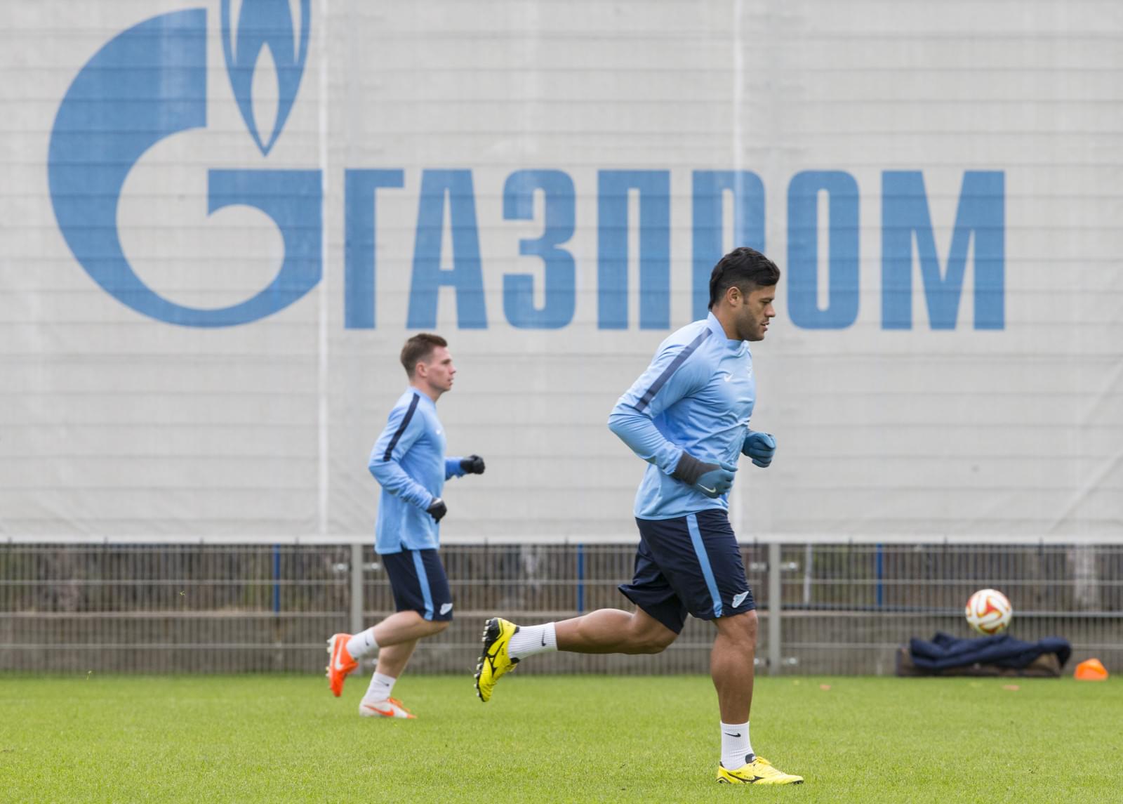 Тренировка «Зенита» перед матчем Лиги Европы УЕФА  1/4 финала, «Зенит» — «Севилья»