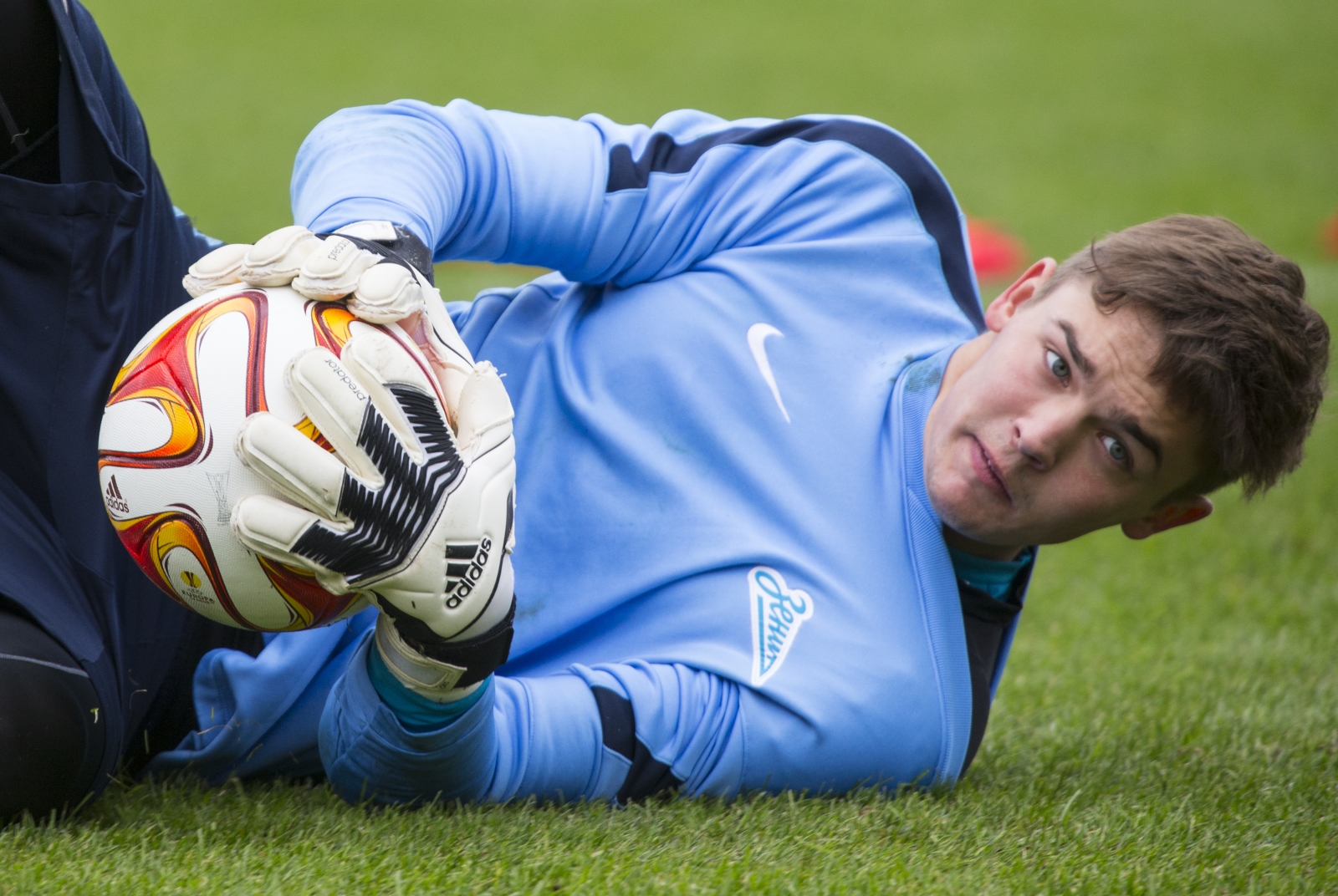 Тренировка «Зенита» перед матчем Лиги Европы УЕФА  1/4 финала, «Зенит» — «Севилья»