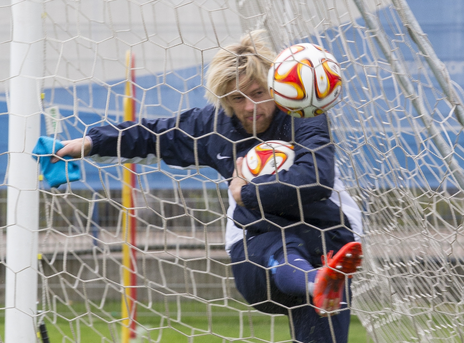 Тренировка «Зенита» перед матчем Лиги Европы УЕФА  1/4 финала, «Зенит» — «Севилья»