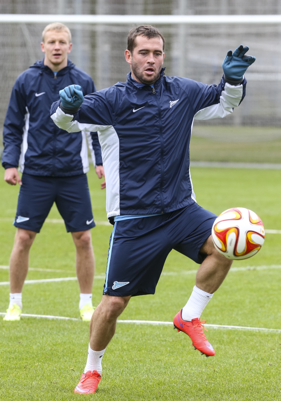 Тренировка «Зенита» перед матчем Лиги Европы УЕФА  1/4 финала, «Зенит» — «Севилья»