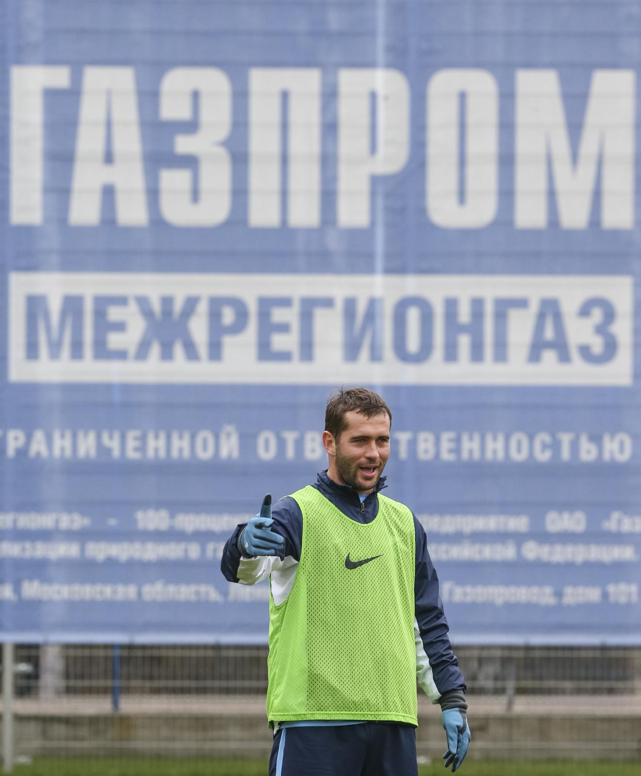 Тренировка «Зенита» перед матчем Лиги Европы УЕФА  1/4 финала, «Зенит» — «Севилья»