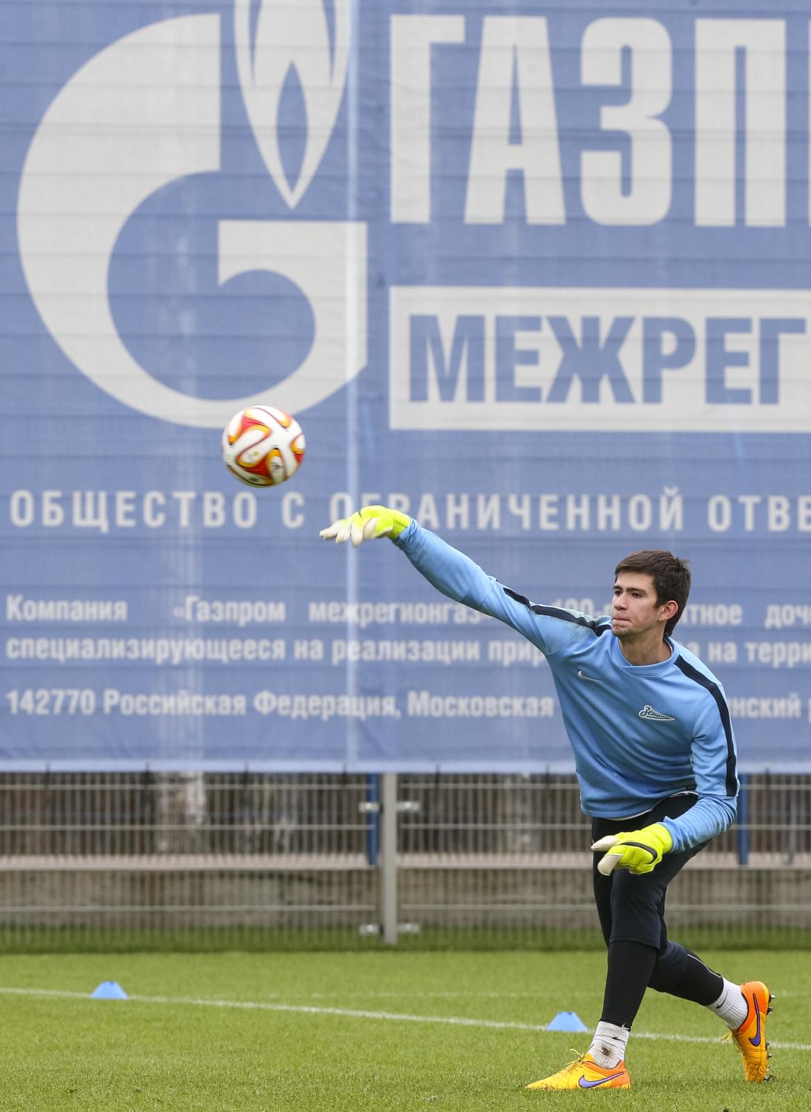 Тренировка «Зенита» перед матчем Лиги Европы УЕФА  1/4 финала, «Зенит» — «Севилья»