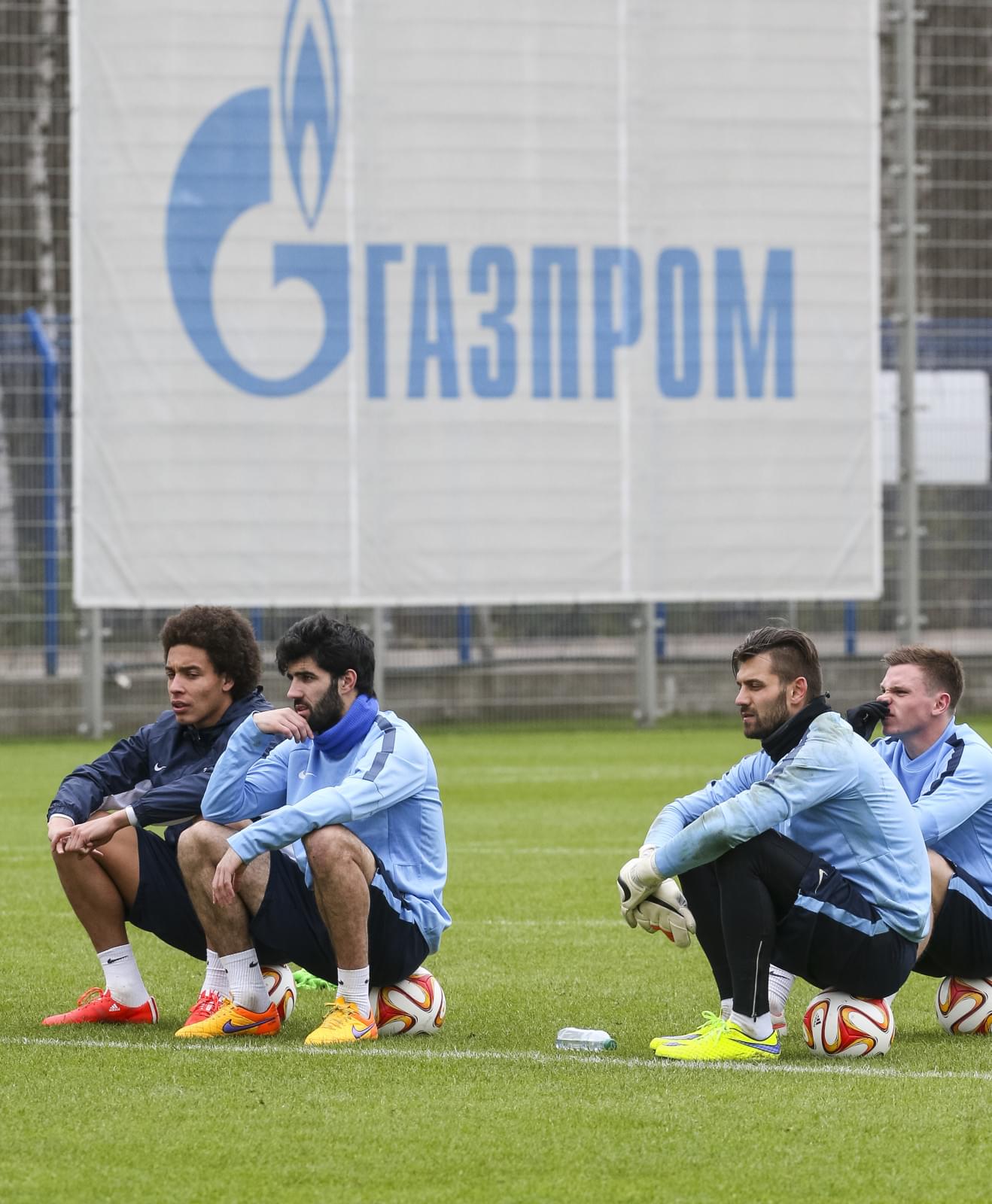 Тренировка «Зенита» перед матчем Лиги Европы УЕФА  1/4 финала, «Зенит» — «Севилья»
