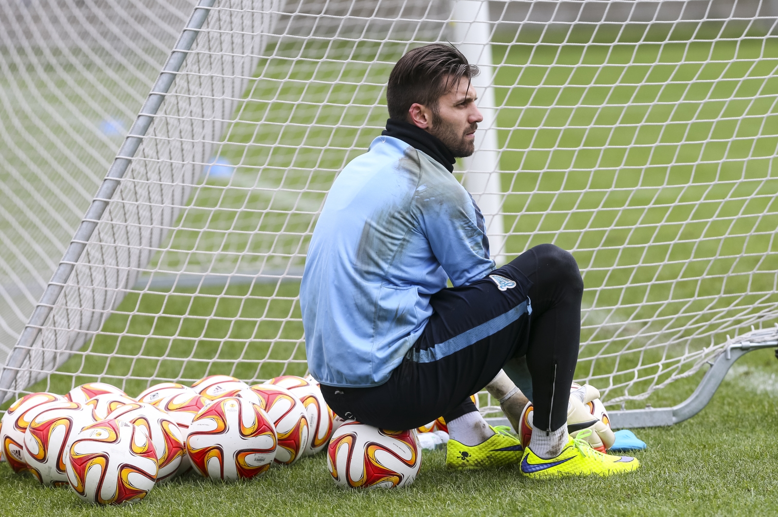 Тренировка «Зенита» перед матчем Лиги Европы УЕФА  1/4 финала, «Зенит» — «Севилья»