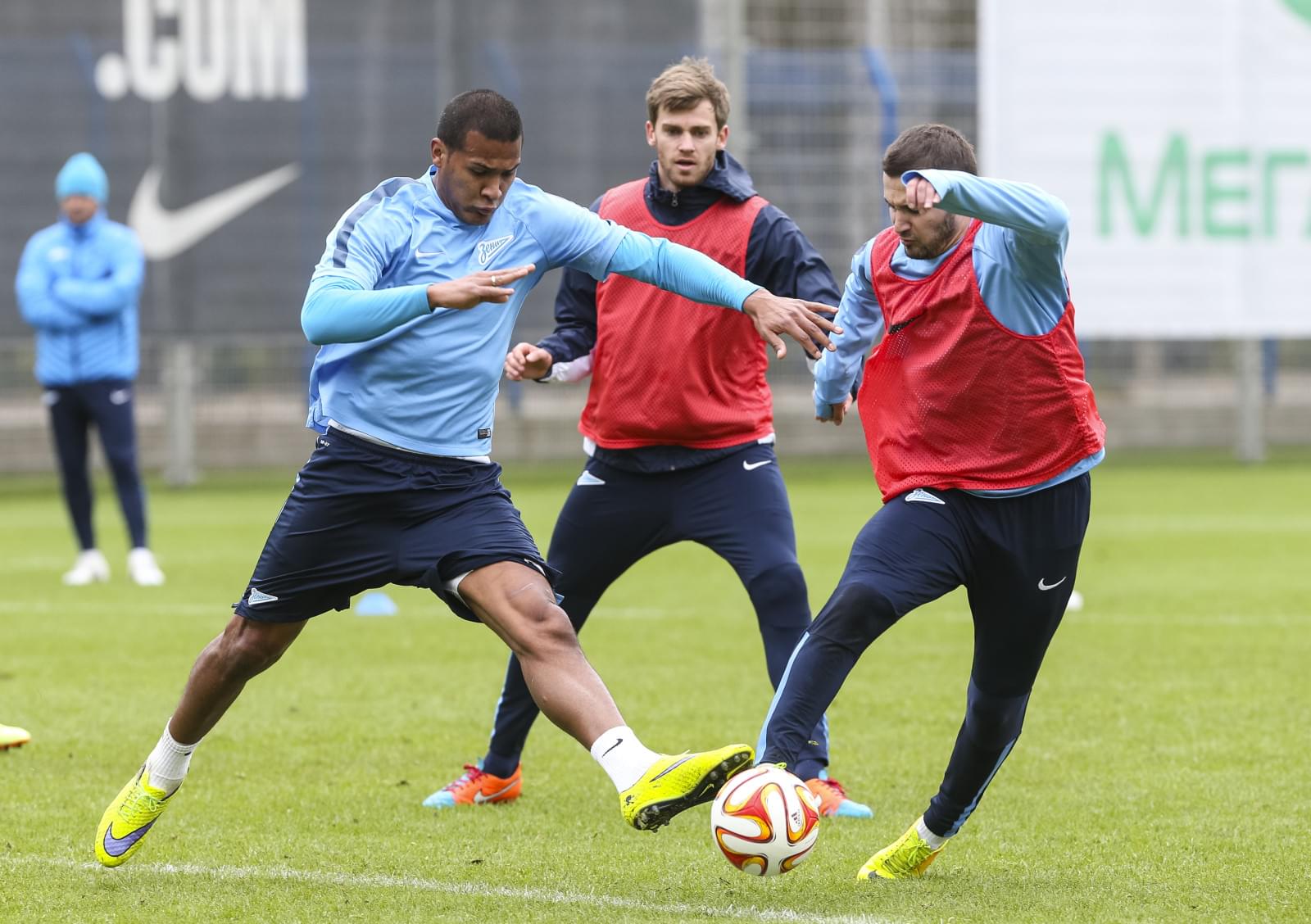 Тренировка «Зенита» перед матчем Лиги Европы УЕФА  1/4 финала, «Зенит» — «Севилья»