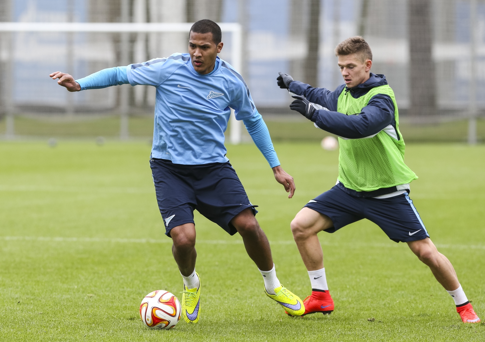 Тренировка «Зенита» перед матчем Лиги Европы УЕФА  1/4 финала, «Зенит» — «Севилья»