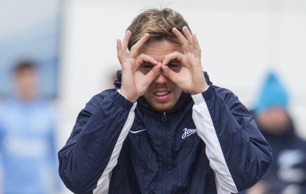 Открытая тренировка «Зенита» перед матчем со «Спартаком»