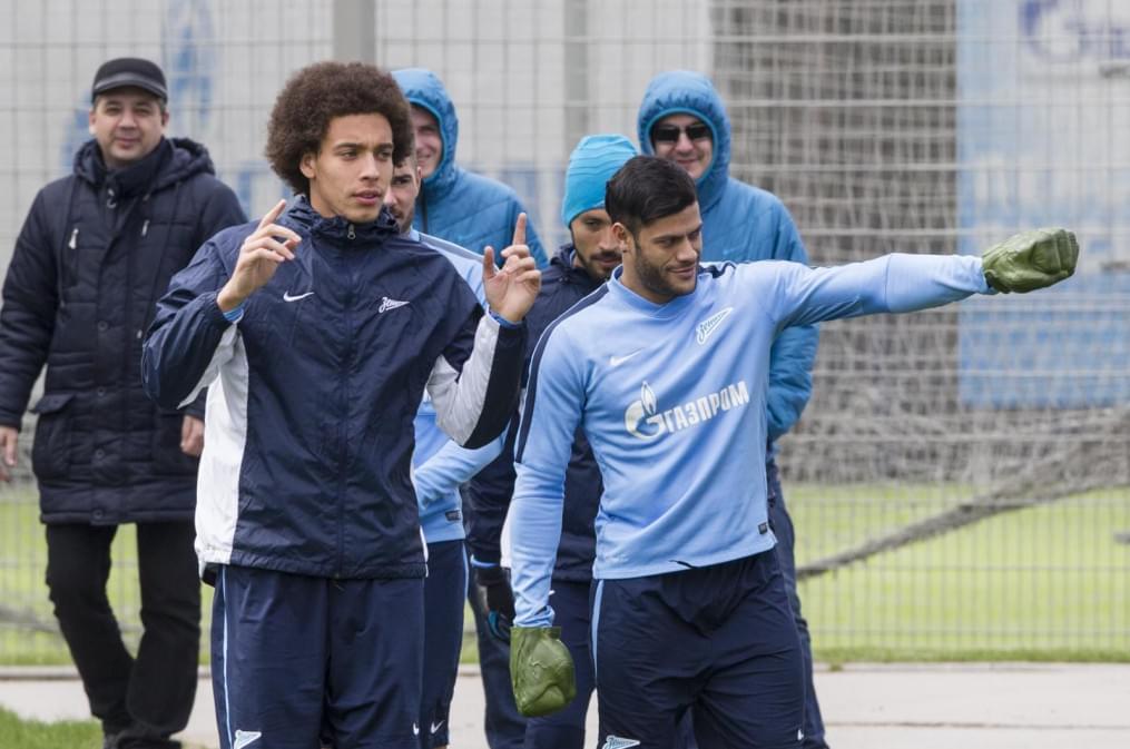 Открытая тренировка «Зенита» перед матчем со «Спартаком»