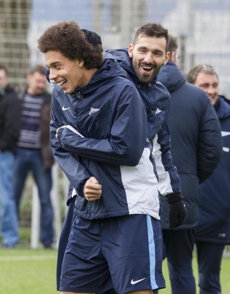 Открытая тренировка «Зенита» перед матчем со «Спартаком»