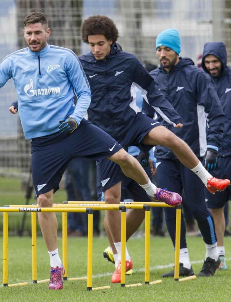 Открытая тренировка «Зенита» перед матчем со «Спартаком»