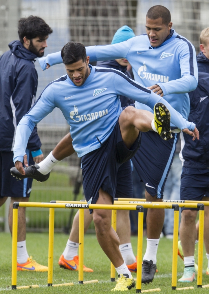 Открытая тренировка «Зенита» перед матчем со «Спартаком»