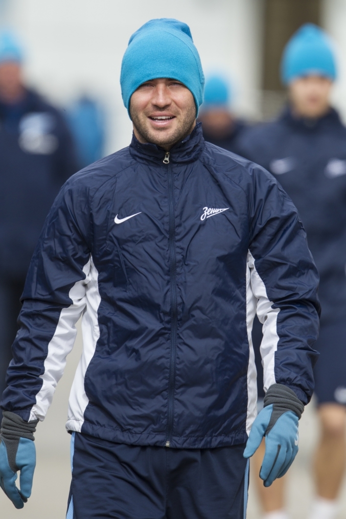 Открытая тренировка «Зенита» перед матчем со «Спартаком»