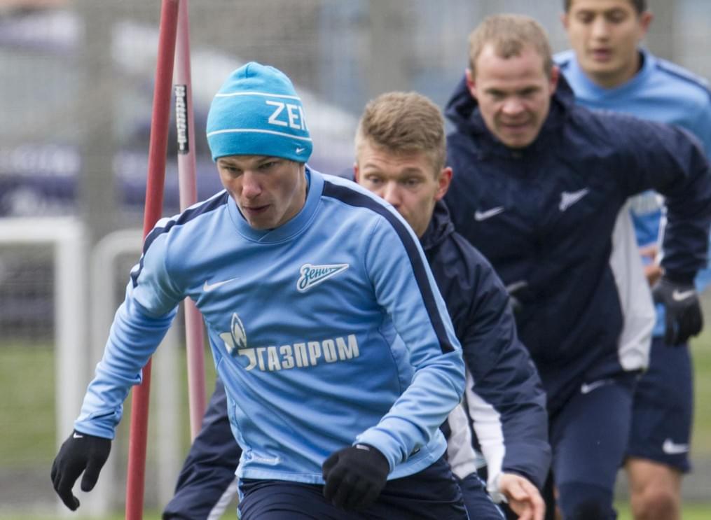 Открытая тренировка «Зенита» перед матчем со «Спартаком»